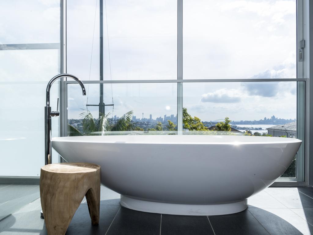 Bath with a view. Picture: NewsWire / Monique Harmer