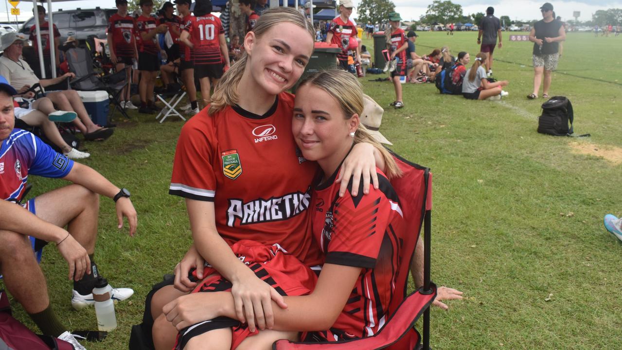 Freya Hansen and Molly Kelso from Rockhampton.