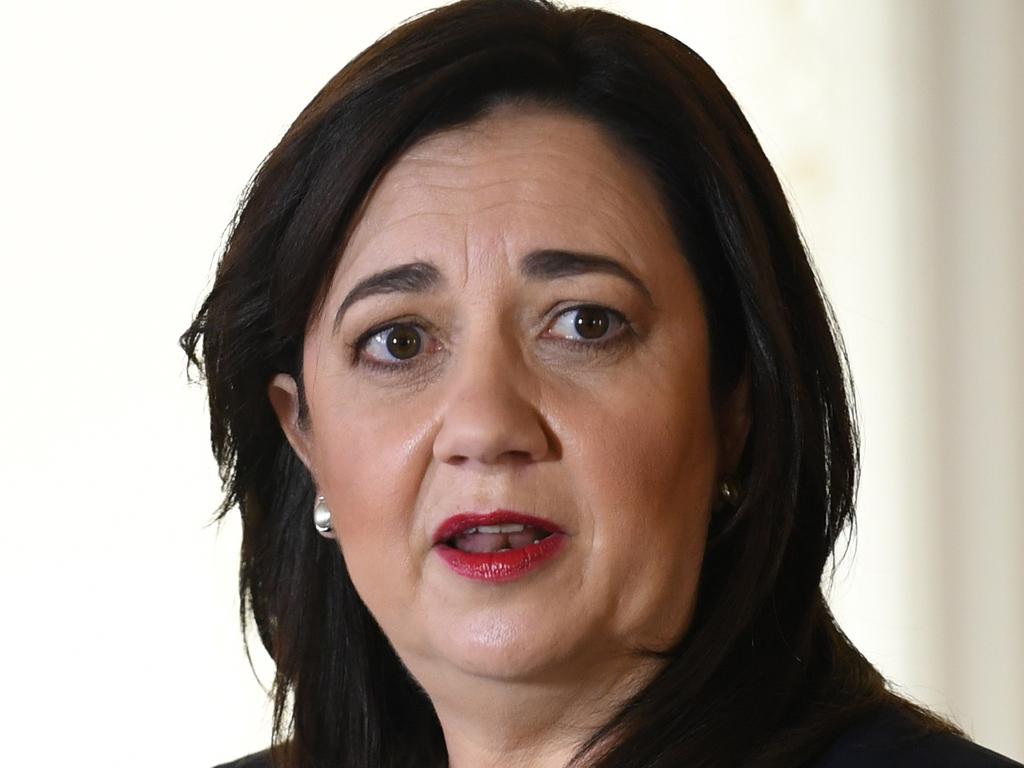 Queensland Premier Annastacia Palaszczuk has clapped back at criticisms of her state’s border closures. Picture: Dan Peled/NCA NewsWire