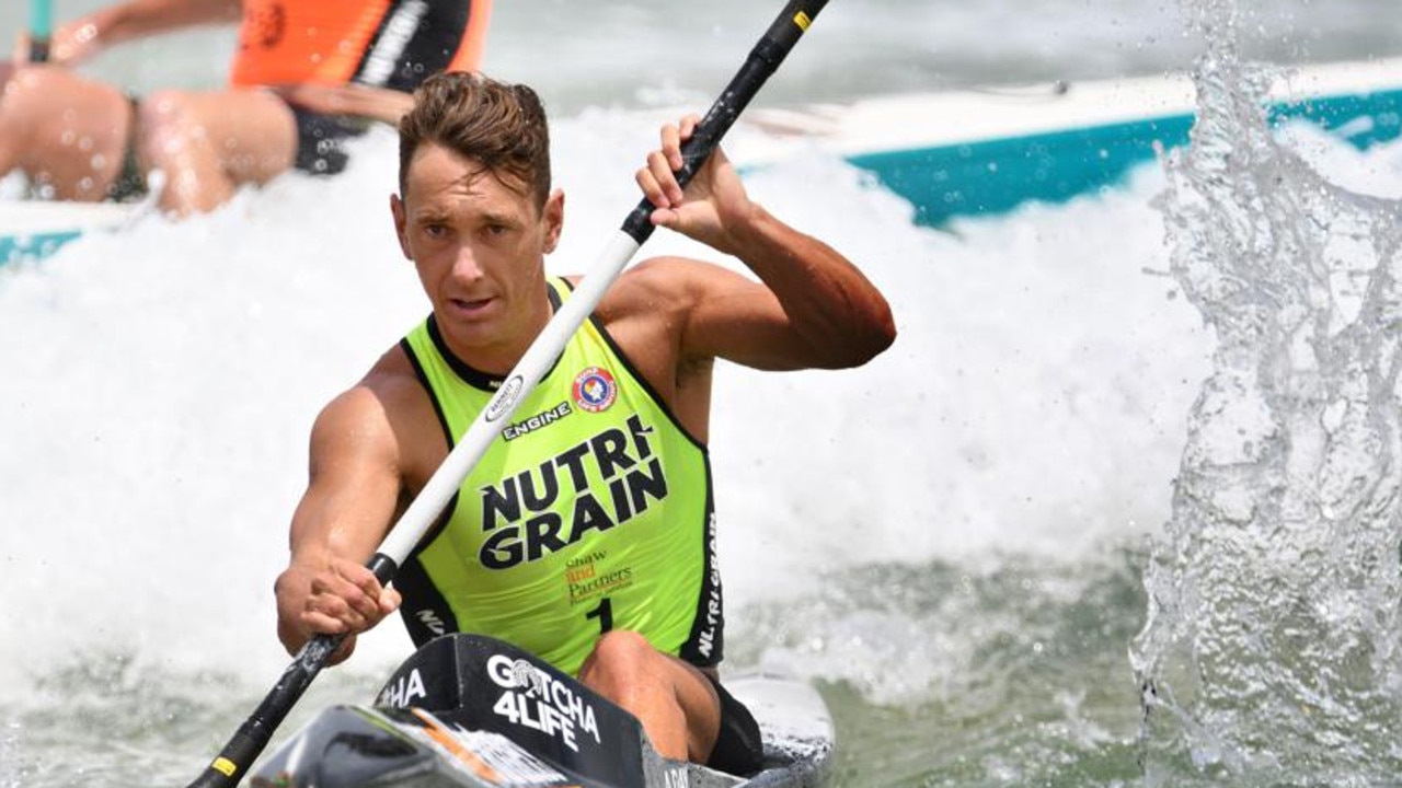 Ironman Ali Day winning round two at Bondi on Saturday. Pic: HarvPix