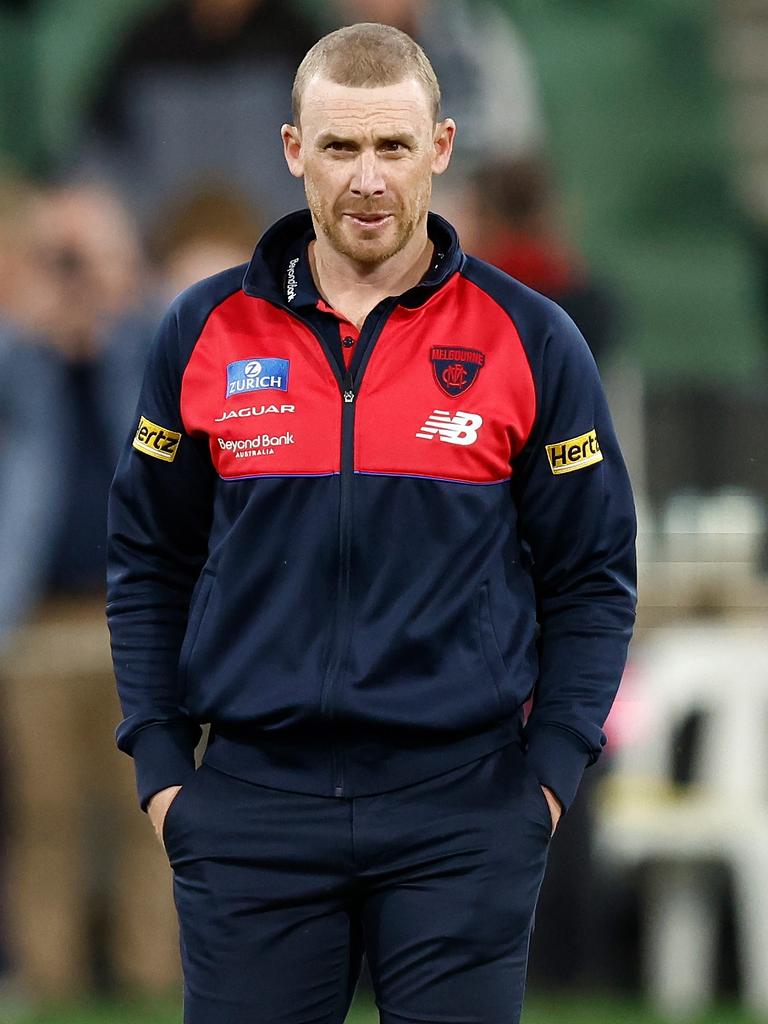 The Demons had contingency plans for Goodwin’s sacking. (Photo by Michael Willson/AFL Photos via Getty Images)