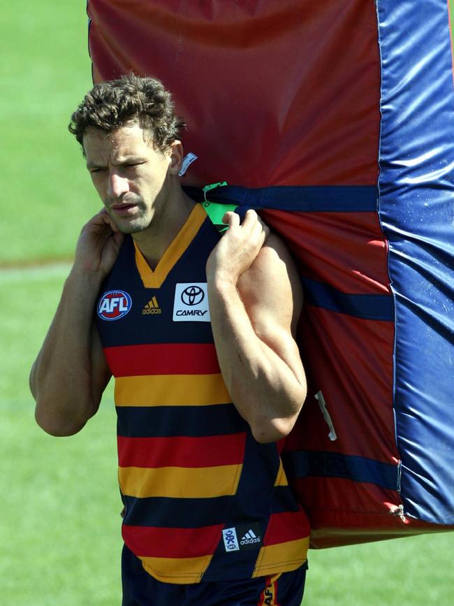 Matthew Clarke and his ruck bag. Photo: File