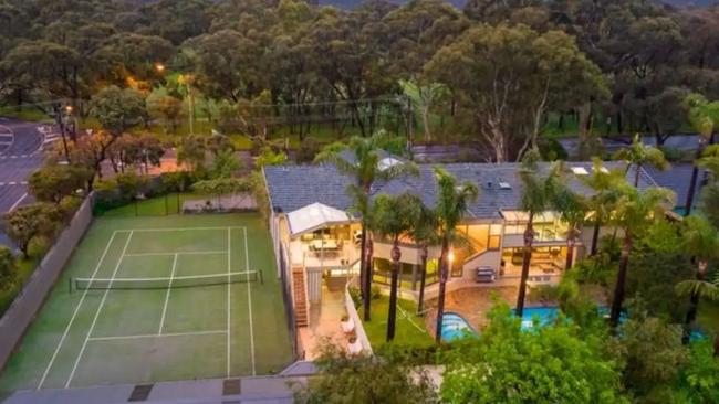 "Hawthorndene Masterpiece on Airbnb advertised for $5253 per night. Picture: Airbnb