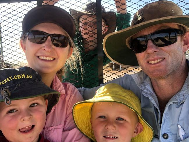 Mrs Yelland had just enjoyed a family holiday to the Gold Coast where they celebrated her 38th birthday. Picture: Supplied