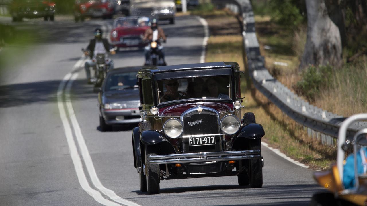 Bay to Birdwood on the road. Picture: Brett Hartwig