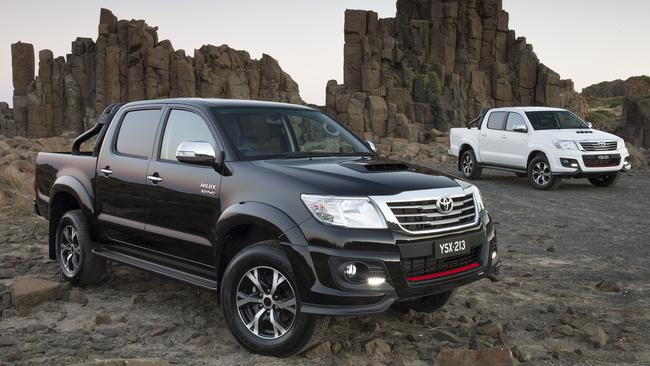 Tray chic ... a new Toyota HiLux is around the corner.