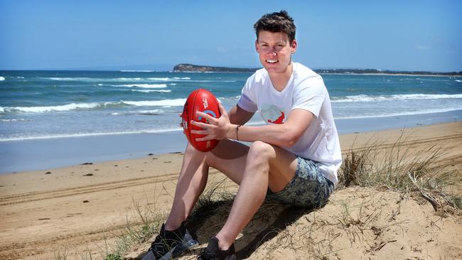 Geelong Falcons star Sam Walsh is tipped as a possible No.1 pick. Picture: Glenn Ferguson