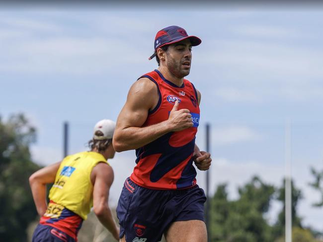 Pre-season training session was today, December 9, at Gosch's Paddock. Christian Petracca. Picture: Melbourne FC Alex Ratcliffe/Melbourne FC