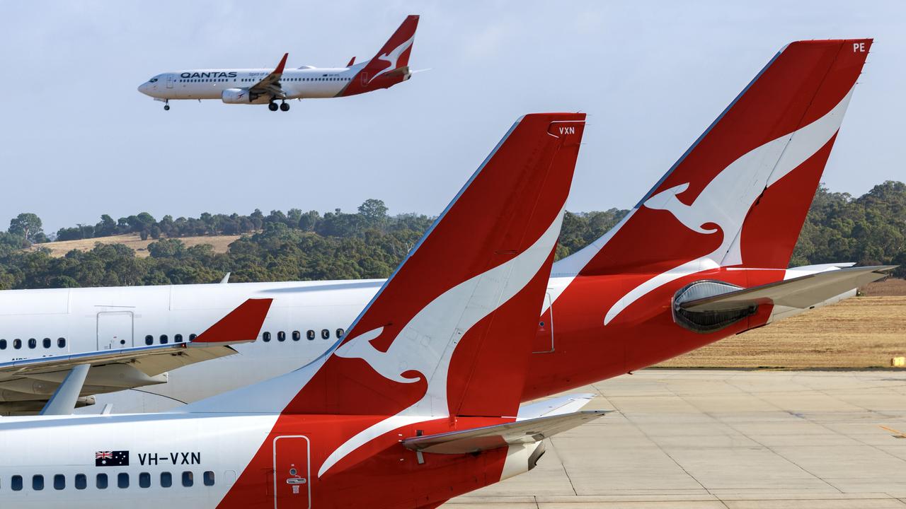 Expedia and Qantas said Kieran McGregor would be refunded for his flights this week when contacted by news.com.au. Picture: NCA NewsWire / David Geraghty