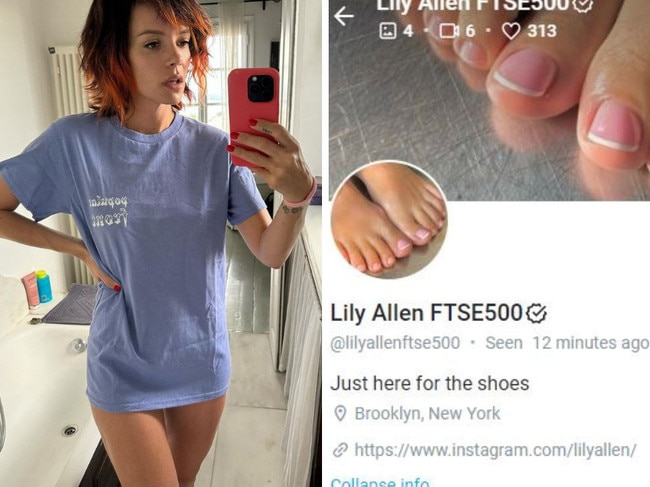 Singer Lily Allen joins OnlyFans.