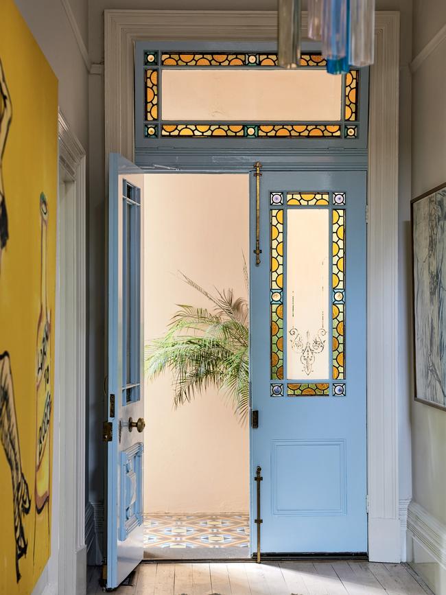 First impressions: The entryway. Picture: Sharyn Cairns