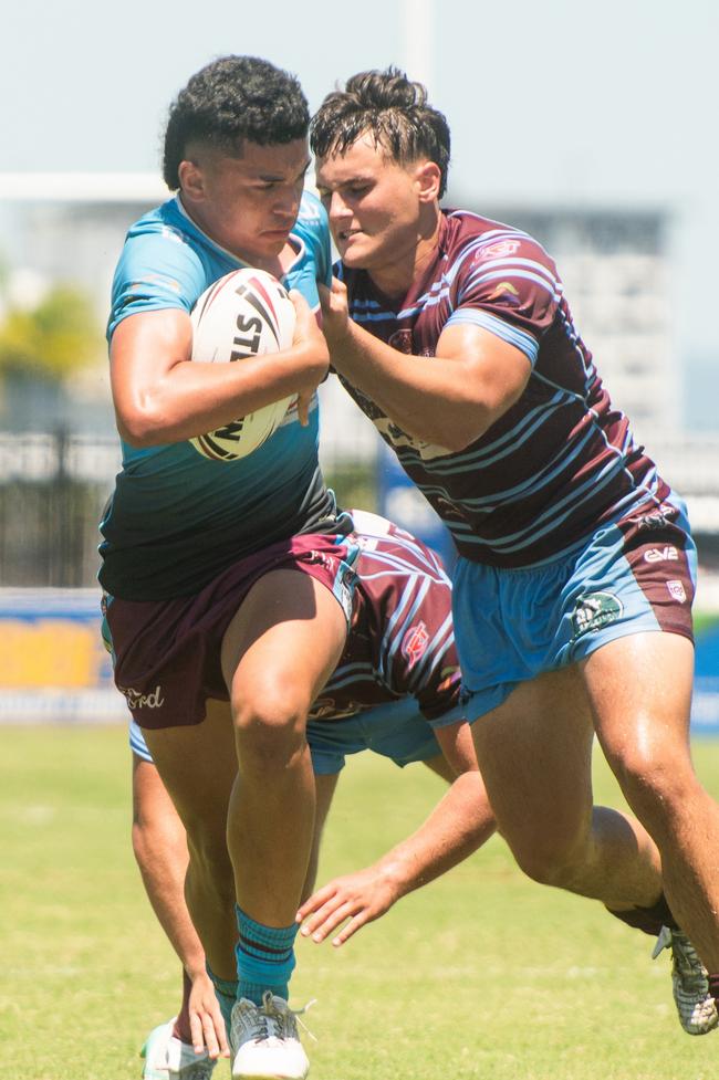 AJ Bollinger Mackay Cutters vs Central Queensland Capras Cyril Connell Saturday 8 March 2025 Picture:Michaela Harlow