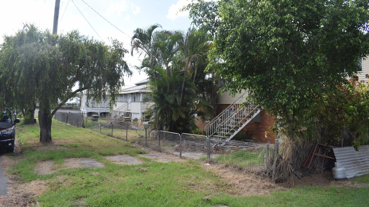 The three homes, 28, 30 and 32 Kirkellen Street that will be demolished for the childcare centre.