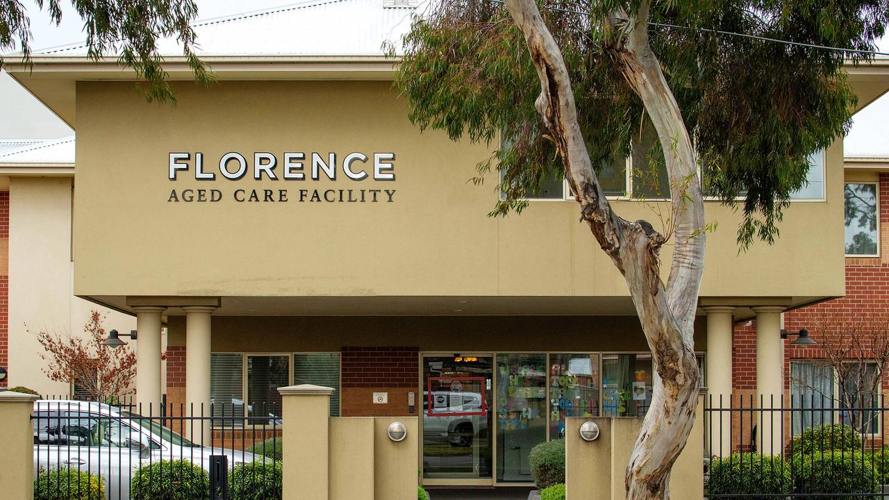 The state has taken over Florence Aged Care in Altona North. Picture: Mark Stewart