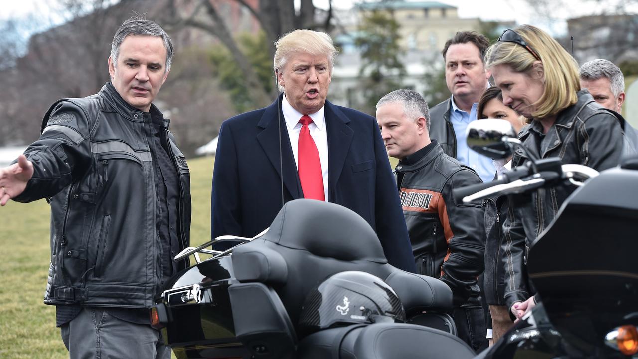 Trump backs HarleyDavidson boycott The Australian