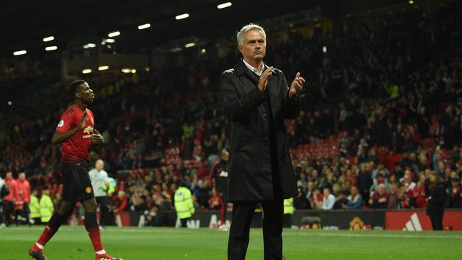 Jose Mourinho has plenty of time on his hands after being punted by Manchester United. Picture: AFP