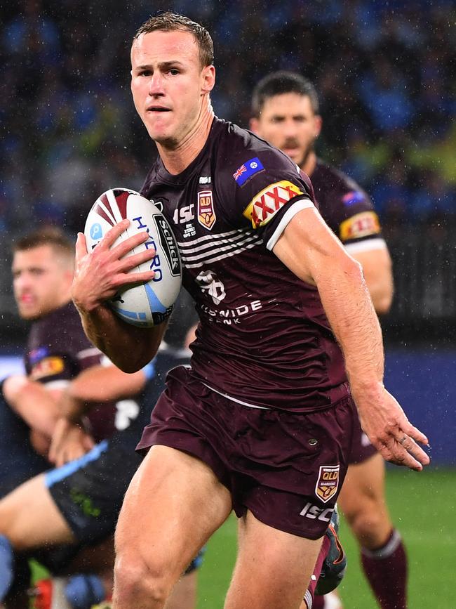 Leading the Maroons ... Daly Cherry-Evans. Picture: AAP