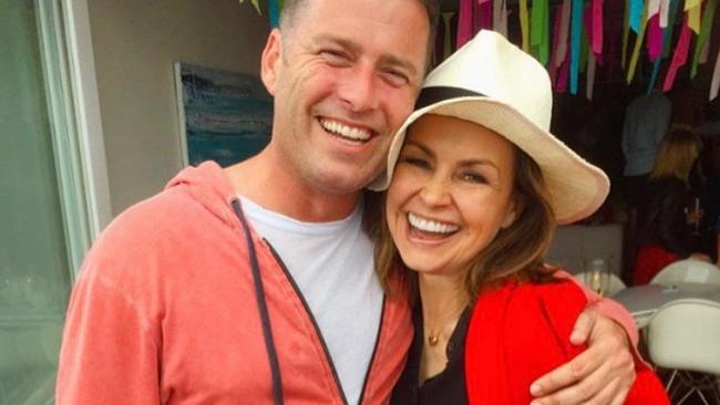 All smiles, but Wilkinson says she and her former co-host have fallen out of touch.