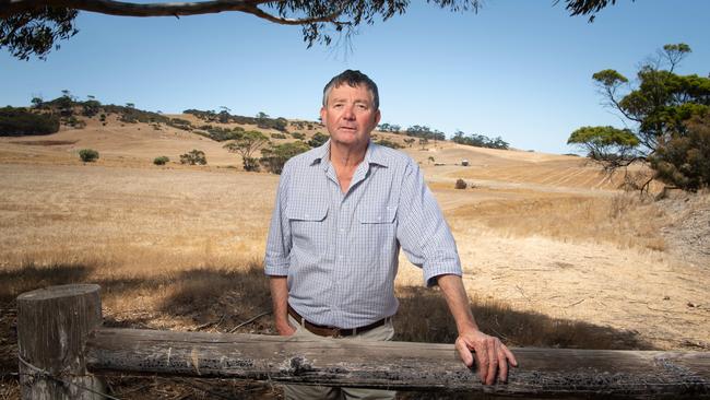 Kangaroo Island mayor Michael Pengilly is please Qantas will introduce more flights to the region. Picture: Brad Fleet