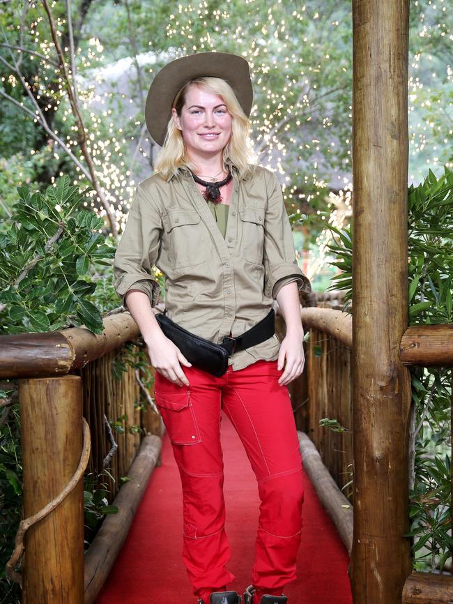 Keira Maguire on I'm A CElebrity ... Get Me Out Of Here! Picture: Ten/Nigel Wright.