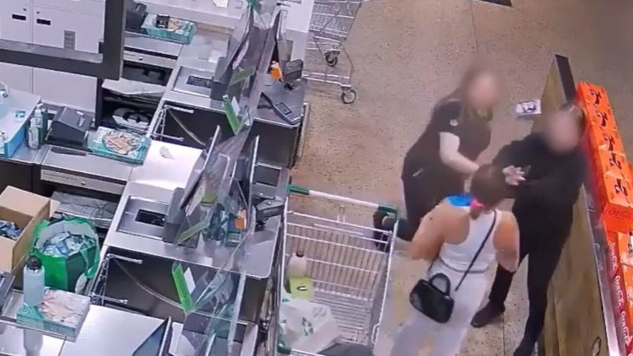 Woolworths has released CCTV footage showing customers attacking team members, as they call for respect in the lead up to Christmas.