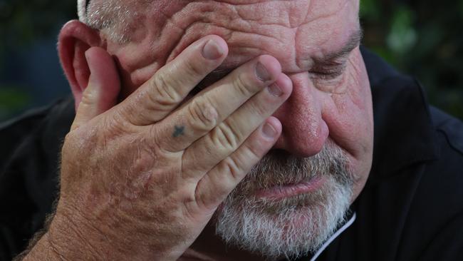 Brett Beasley and Belinda Beasley made comments while walking into the Court of Appeal in Brisbane. Picture Glenn Hampson