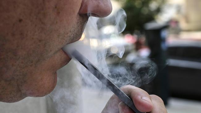 A recent NBC investigation found some vape cartridges on the market contained dangerous substances such as vitamin E. Picture: Eva Hambach/AFP