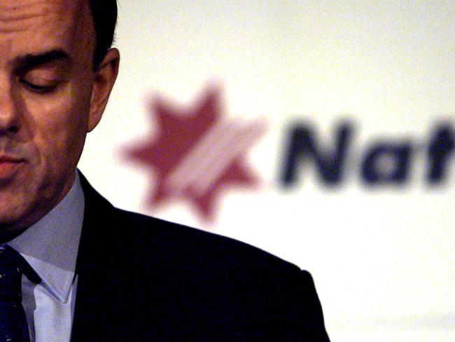 Frank Cicutto, chief executive officer of National Australia Bank 07 Nov 2002. p/