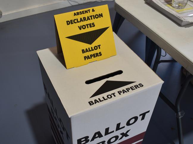 Generic: Electoral Commision of Queensland ballot box, vote, voting, polling booth, democracy . Picture: Zizi Averill