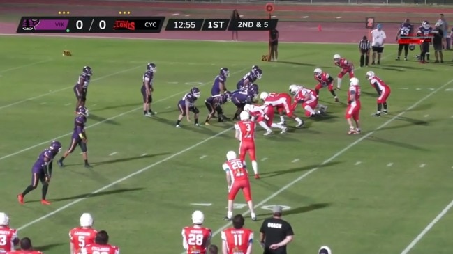 Replay: North Queensland Gridiron - Round 2 - Townsville Cyclones v Mulgrave Vikings