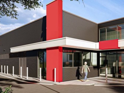 Artist's impression of the proposed Hendra McDonald's.