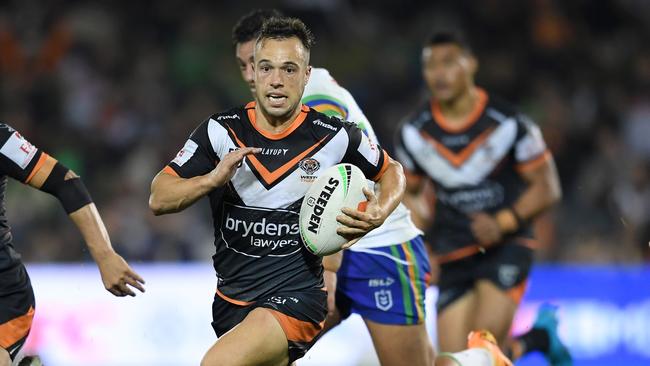 Luke Brooks had only positive things to say about his former club, Wests Tigers.