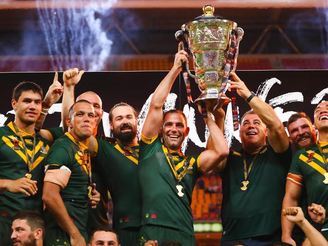 The Seven Network have not held any NRL television rights since the 2017 Rugby League World Cup. Picture: AFP