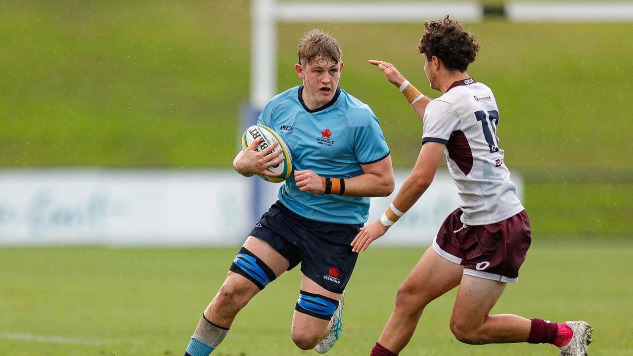 Action from the final day of the 2024 Australian Schools Rugby Championships. Picture: Rachel Wright/Anthony Edgar.