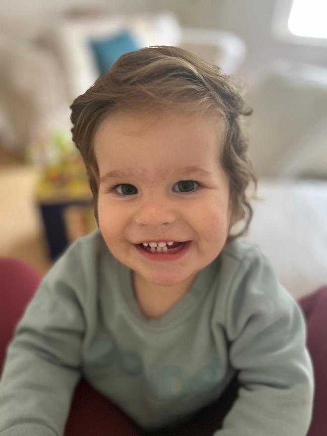 Two-year-old boy Joe Massa was “cheeky and gentle” says his parents Elouise and Danny. Picture: Supplied