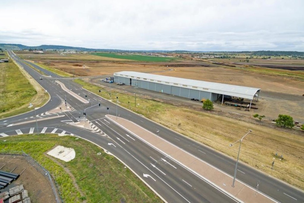 SOLD: A large fabrication warehouse with access onto the upcoming Toowoomba Second Range Crossing has just been sold. Picture: Contributed