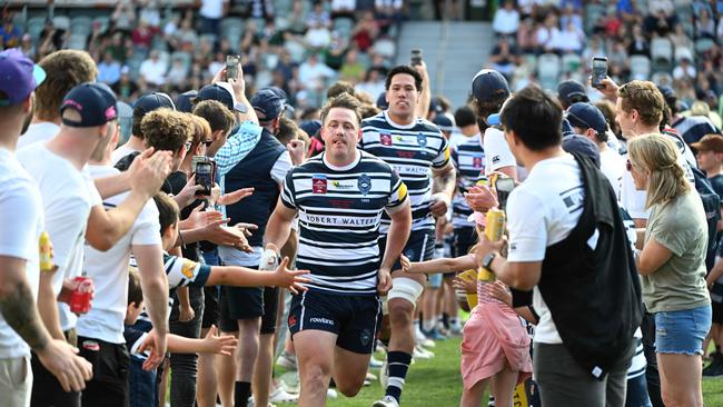 27/8/23: during the Wests vs. Brothers, QRU club Premier Rugby Grand Final, at Ballymore, Brisbane. pic: Lyndon Mechielsen/Courier Mail