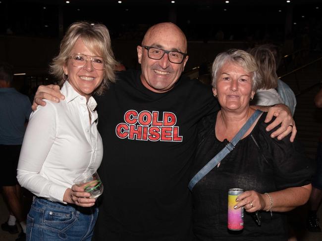 Social picture from the Cold Chisel performance at the Brisbane Entertainment Centre Picture Grace Kessels