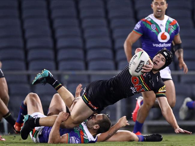 Matt Burton is off contract with the Panthers at the end of 2021. Picture: Mark Kolbe/Getty Images