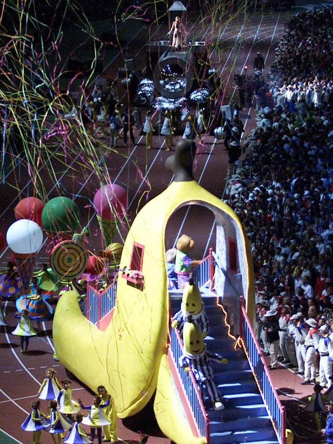 The Bananas were in the Olympics closing ceremony.