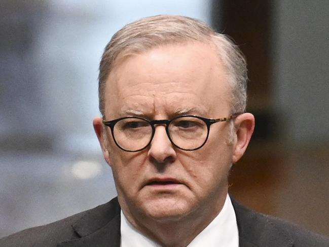 CANBERRA, Australia - NewsWire Photos - August 15, 2024: Prime Minister Anthony Albanese during Question Time at Parliament House in Canberra. Picture: NewsWire / Martin Ollman