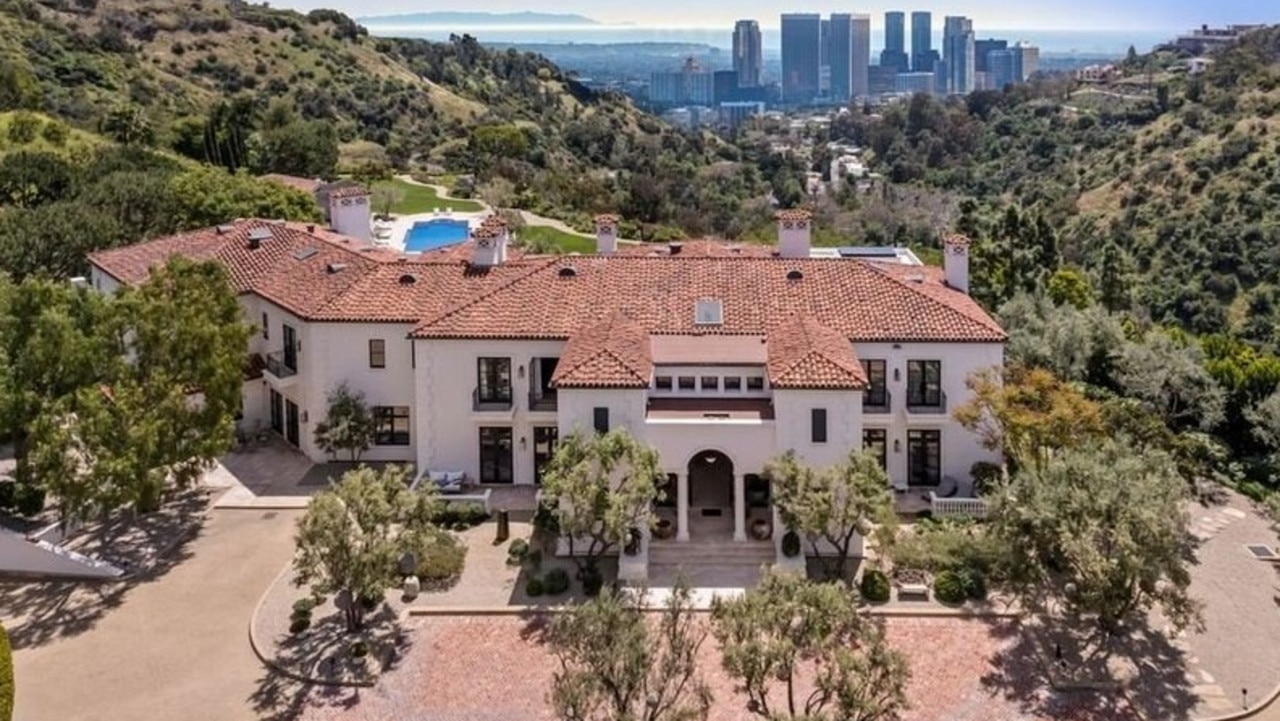 Drake’s mansion in Beverly Hills.