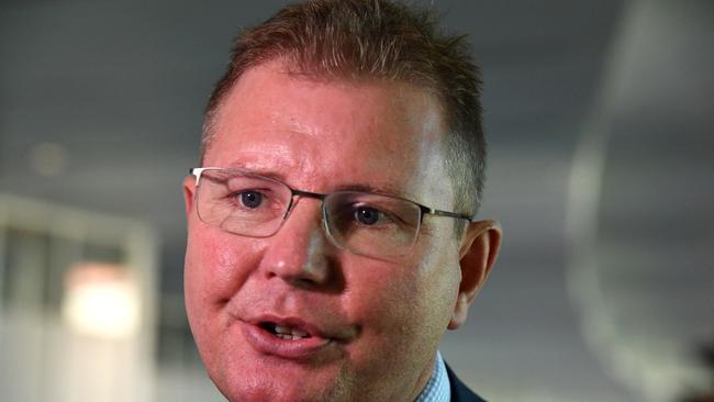 Craig Laundy is pondering his political future. Picture: AAP Image/Mick Tsikas