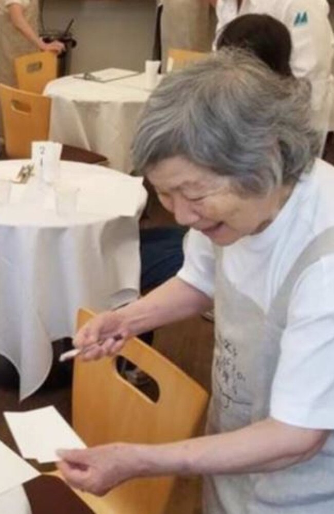 Pop-up restaurant only hires people with dementia. Credit: Twitter