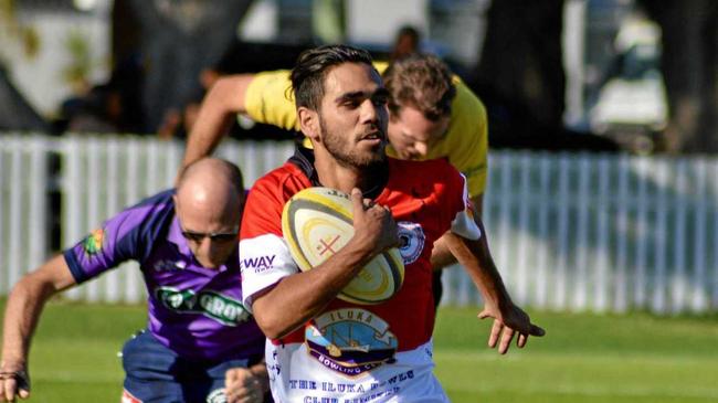 Rugby union players from Iluka Cossacks and Yamba Buccaneers will be invited to play in a cross-code challenge under Col Hennessy's plan to pre-empt the international fixture between rugby league powerhouses the Kangaroos and rugby union mainstays the All Blacks. Picture: Graham Mackie