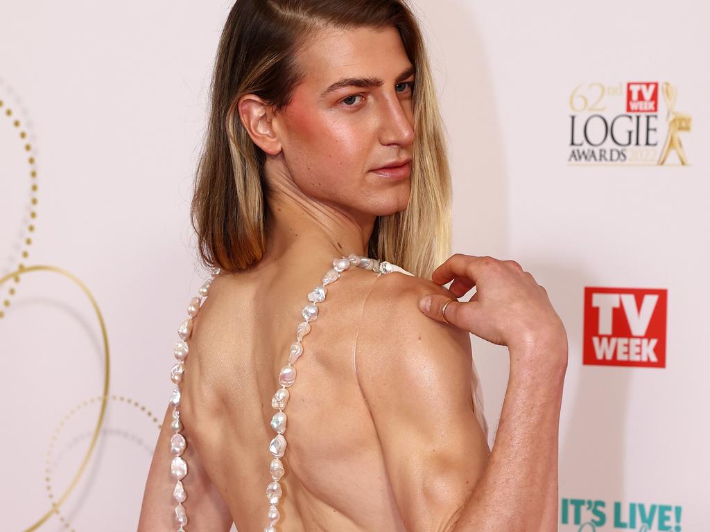 Christian at the Logies in June. Picture: Chris Hyde/Getty Images