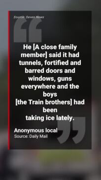 Cop killers in strange ‘love triangle’ as locals say Train brothers used ice