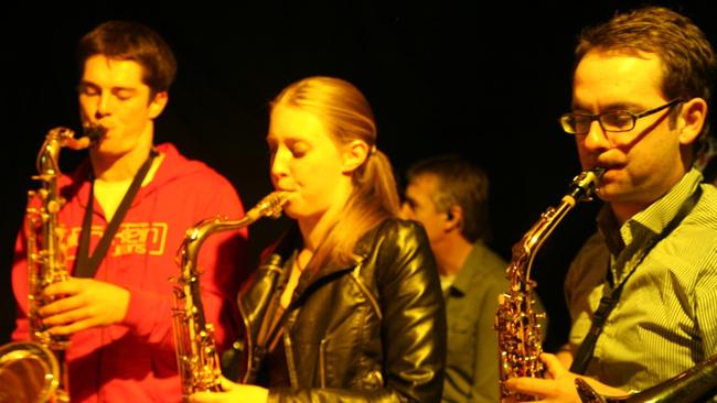 Phiala Shanahan is also renowned for playing a mean saxophone. Picture: Supplied