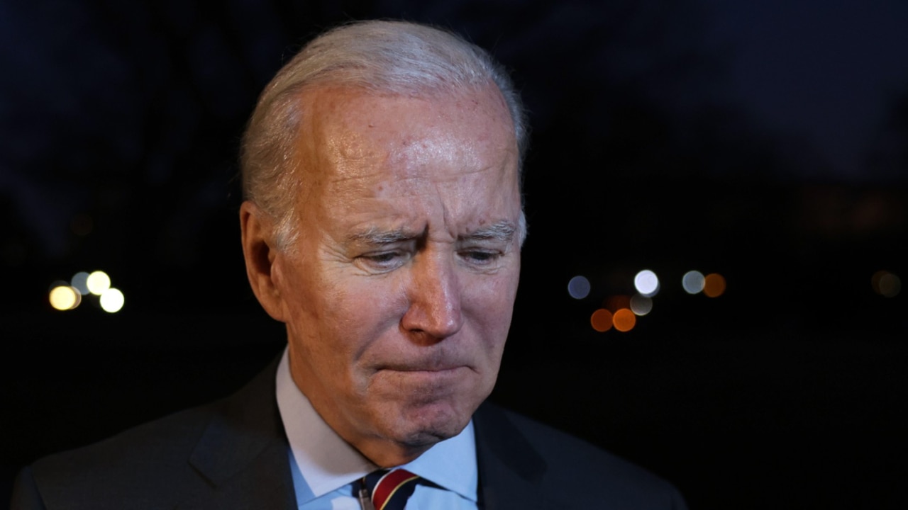 Joe Biden’s speech ‘so doddering’ he had to let his ‘shuffling feet’ do the talking