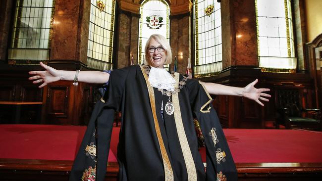 Former lord mayor Sally Capp. Picture: David Caird